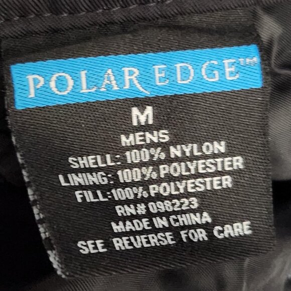 Polar Edge Snow Pants Mens Medium Black Insulated Ski Snowboard Gaiters Cargo - Picture 10 of 12